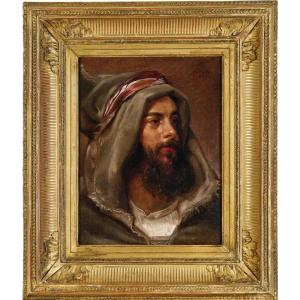 Portrait Of An Arab By Hans Canon (austrian, 1829-1885), Attr.to