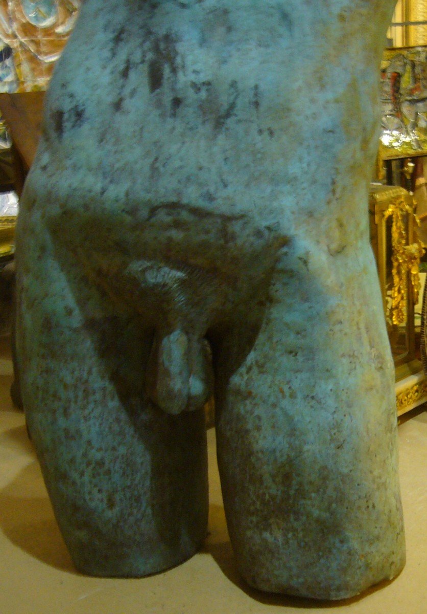 Torso Of Young Bronze Man-photo-3