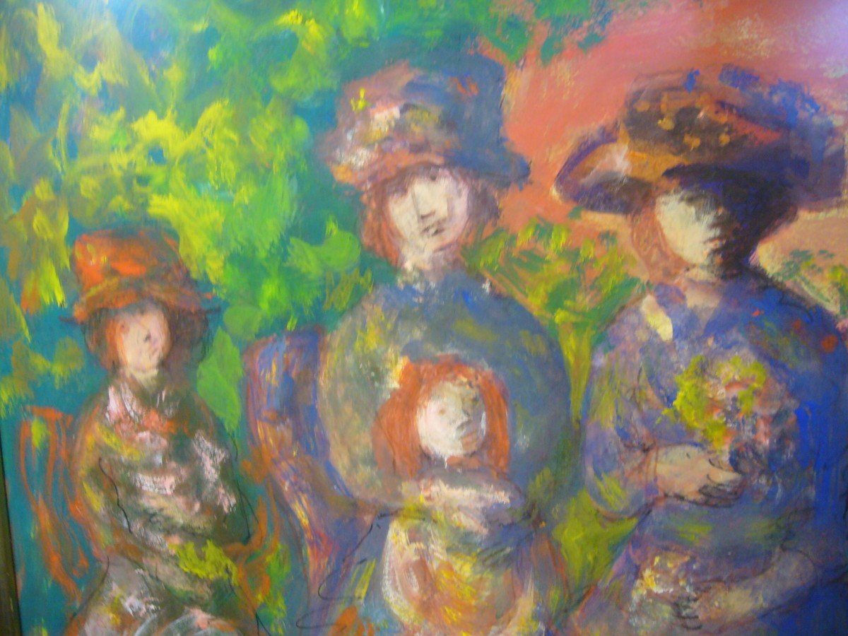 The Family In The Garden Sylvain Vigny-photo-3