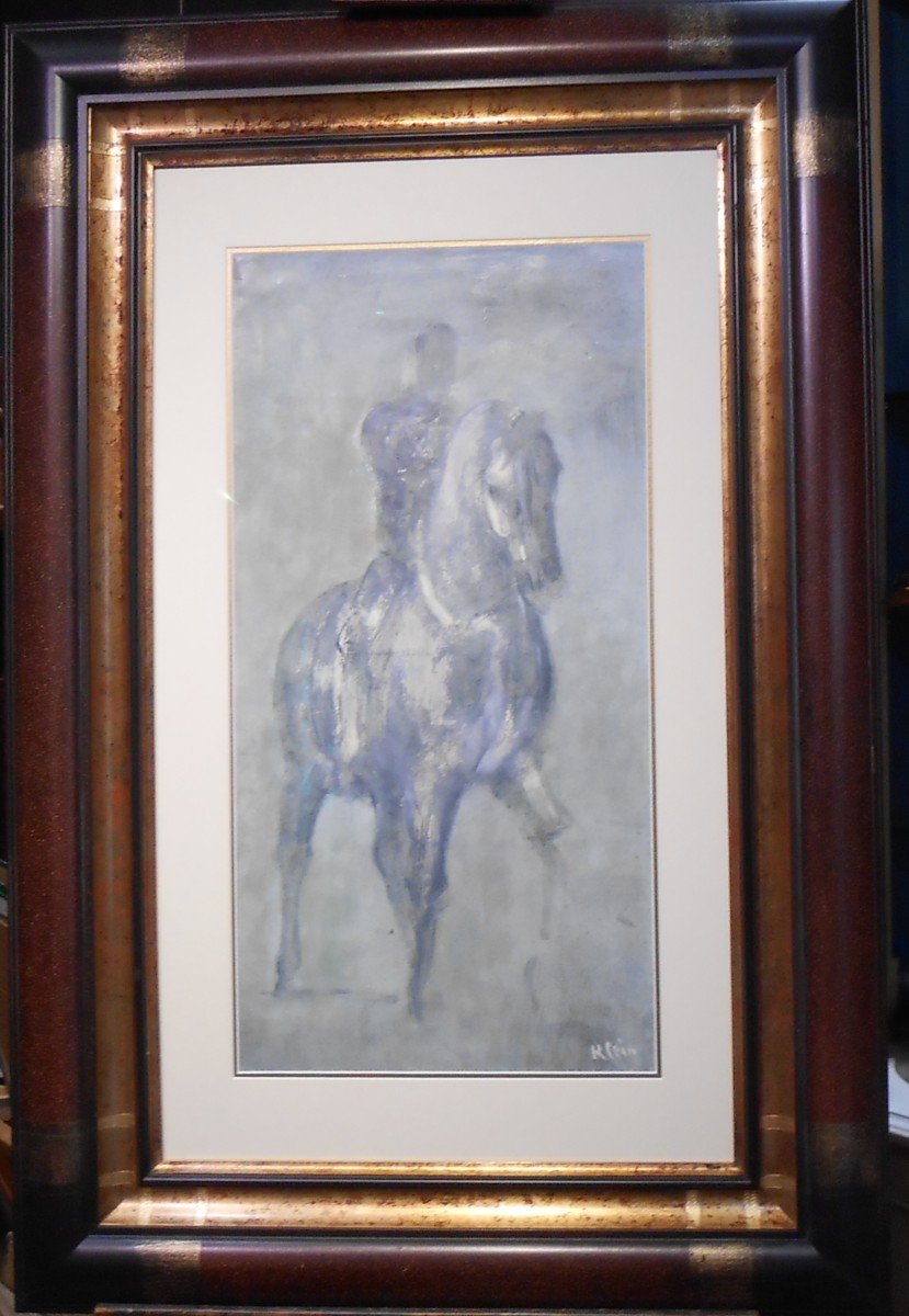 Cheval Et Son Cavalier  Fred Klein