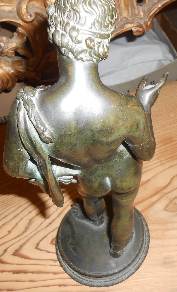 Narcisse En Bronze  Isaak Duchemin-photo-3