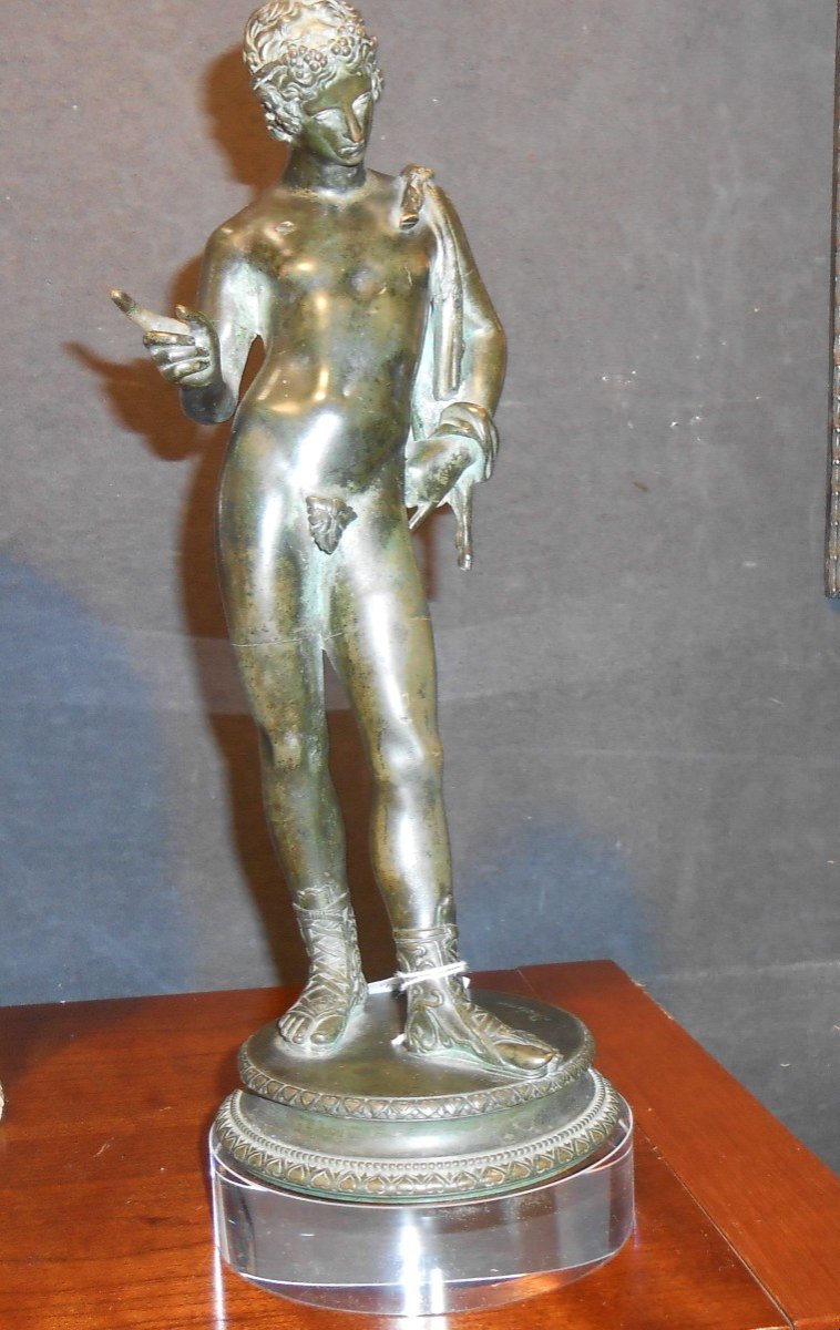 Narcisse En Bronze  Isaak Duchemin