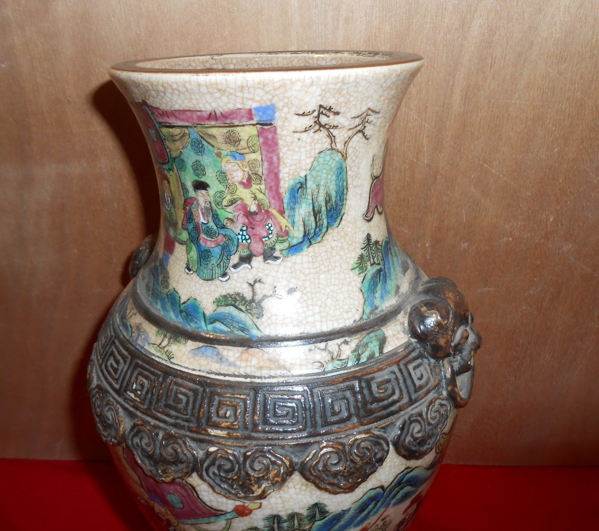 Paire De Vases  Nankin  Chine-photo-1