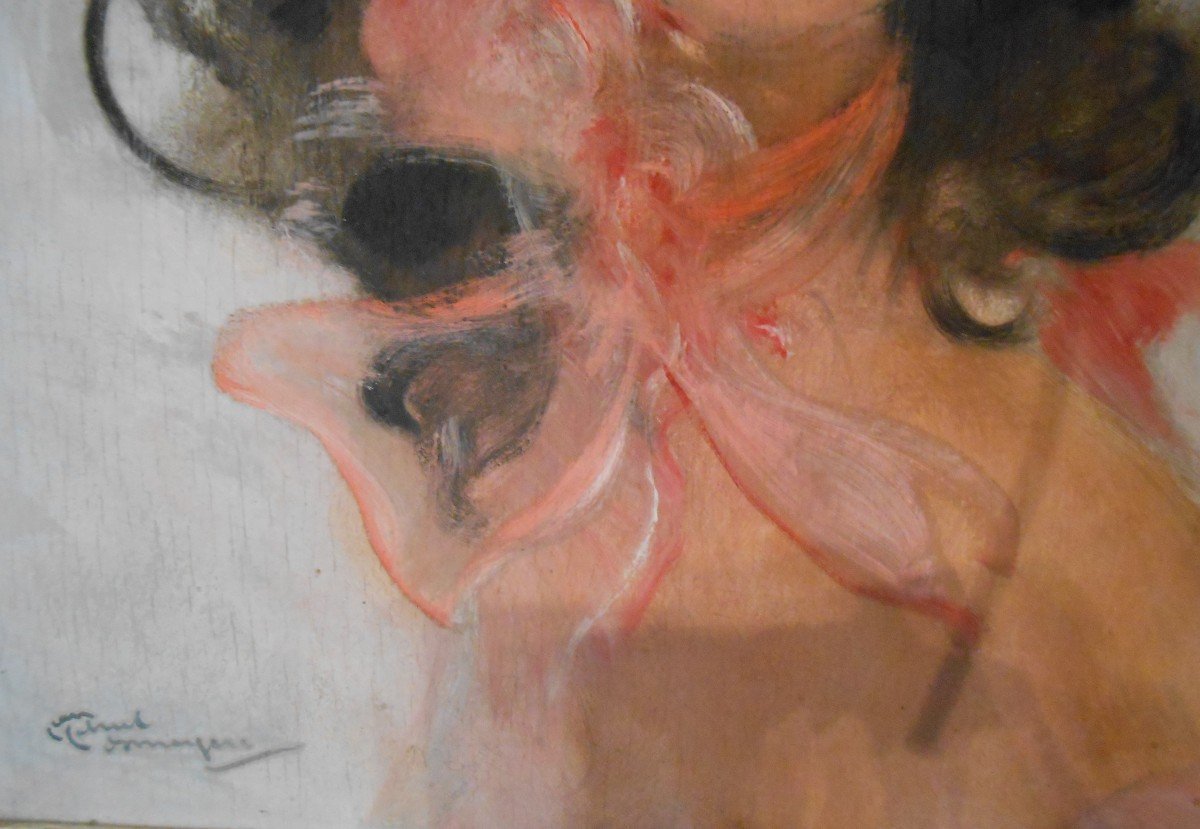 Le Bibi Rose  Jean Gabriel Domergue-photo-4