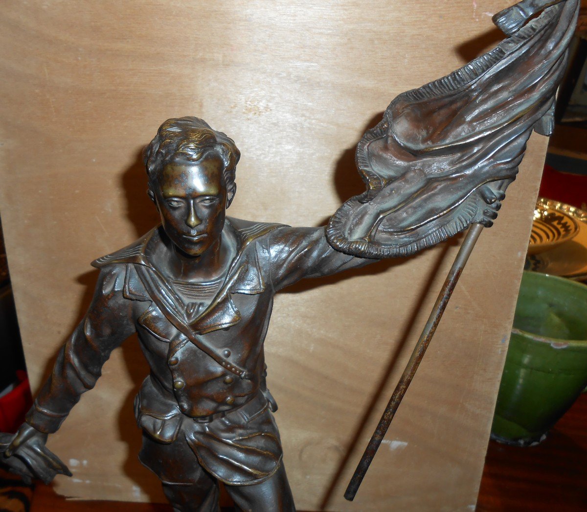 The Bronze Gunner XIXth Georges Geyton-photo-3