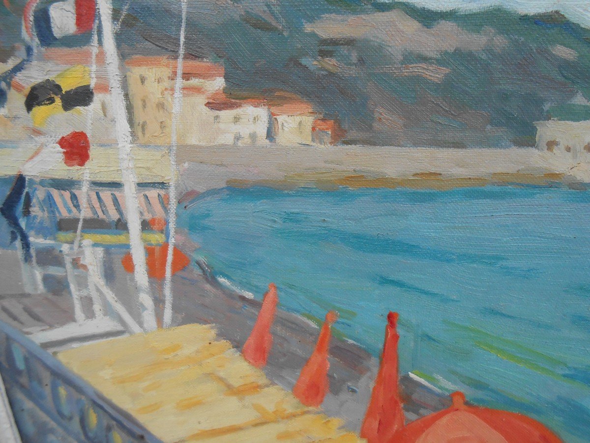 La Plage à Menton  Simone  Revers-photo-3