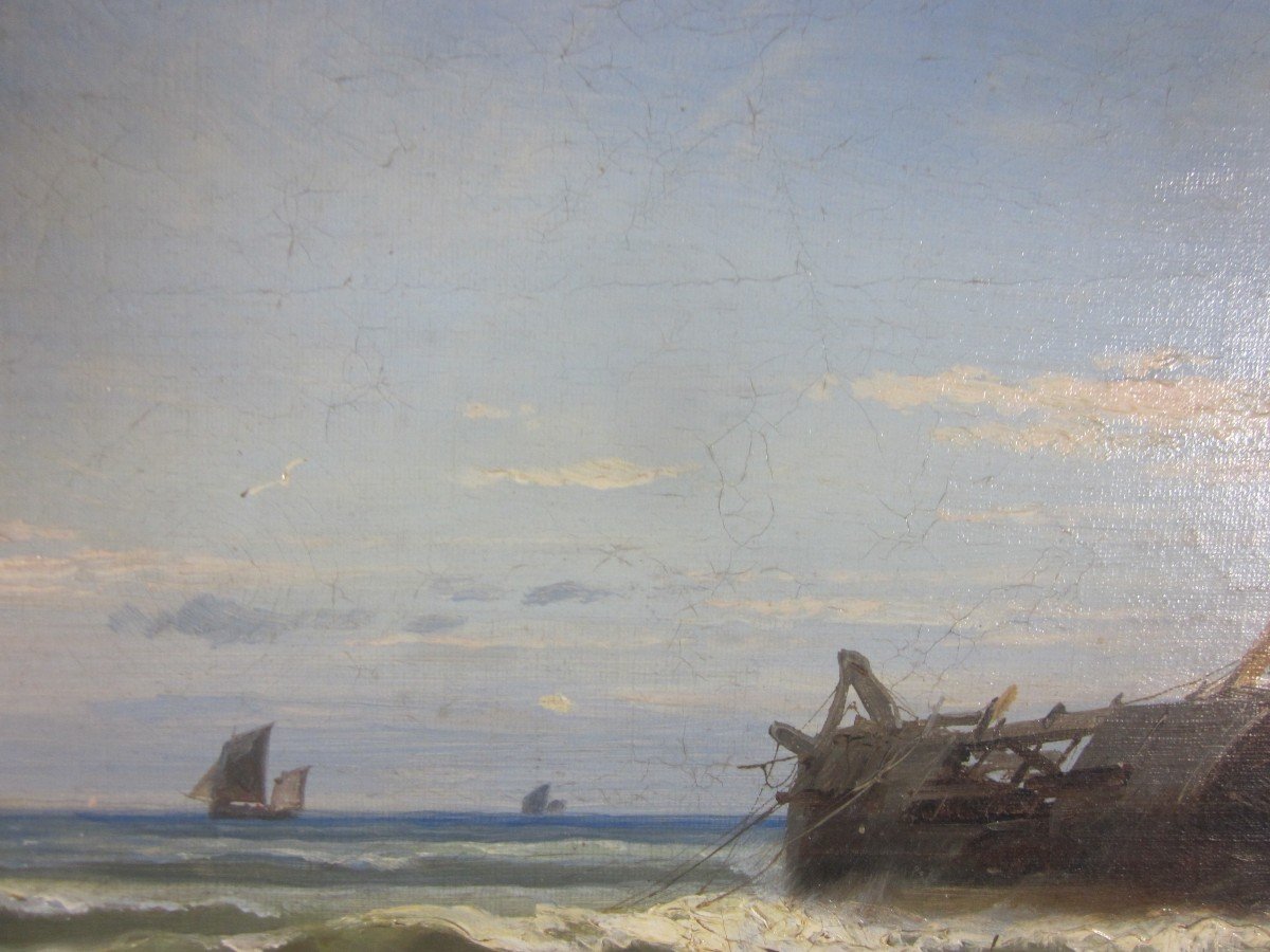 Charles Euphrasie Kuwasseg (1833-1904), "the Wreck Raiders"-photo-6