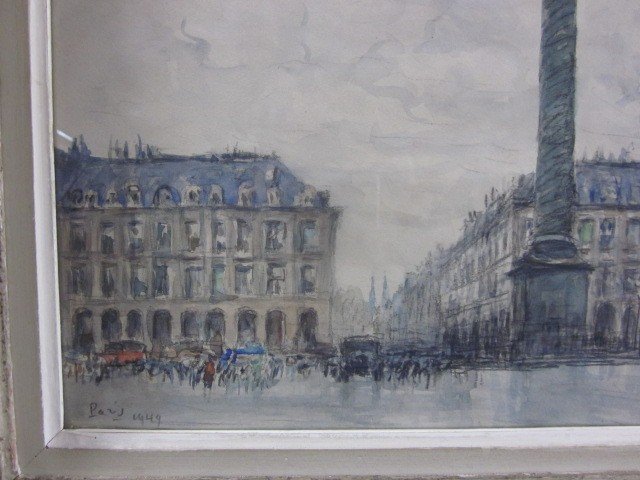 Georges ROY "Place Vendôme"-photo-5