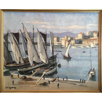 Louis Jacques Vigon 1897-1985 Peintre De L’école De Rouen