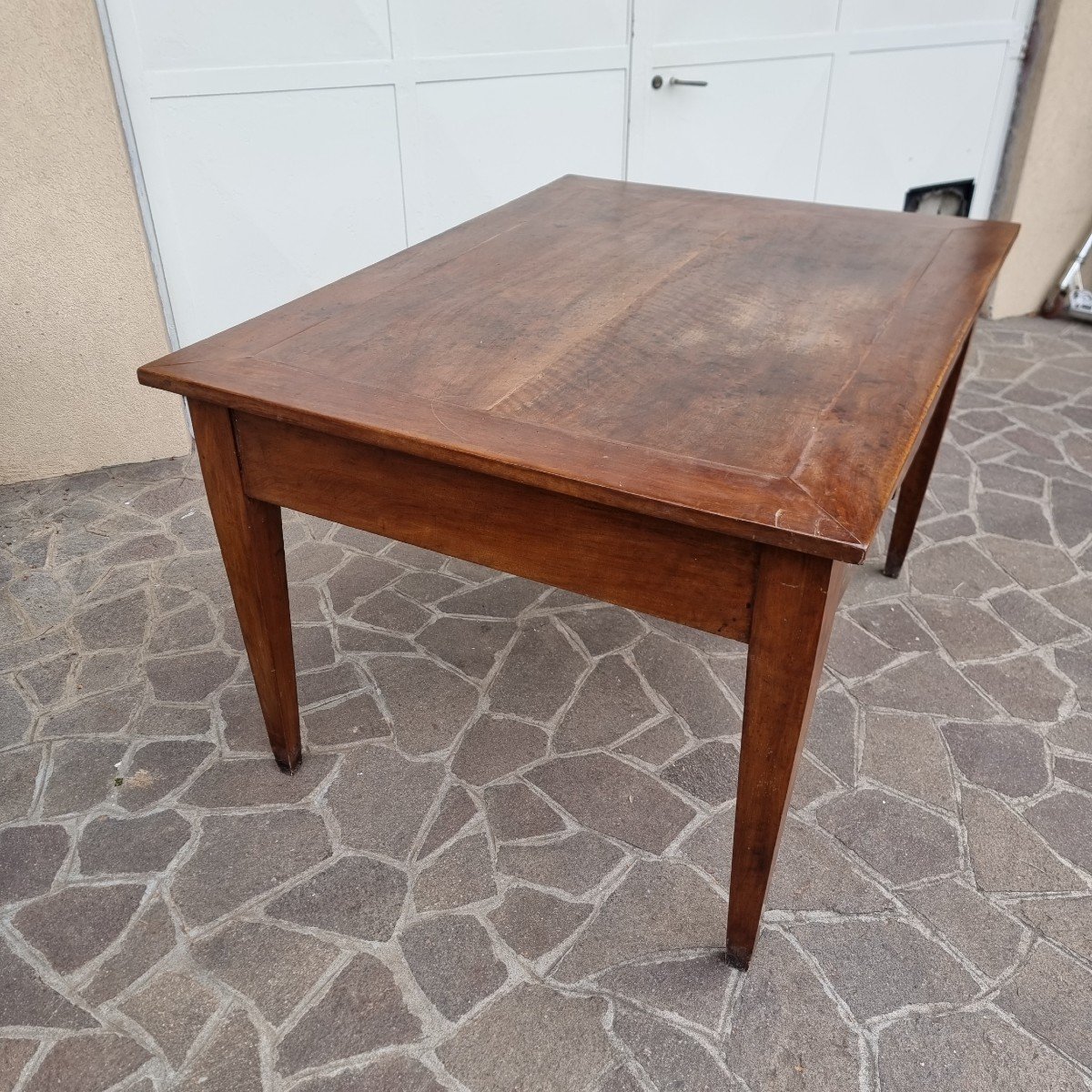 Table Basse Secrétaire En Noyer De La Période Directoire Du XVIIIe Siècle-photo-3