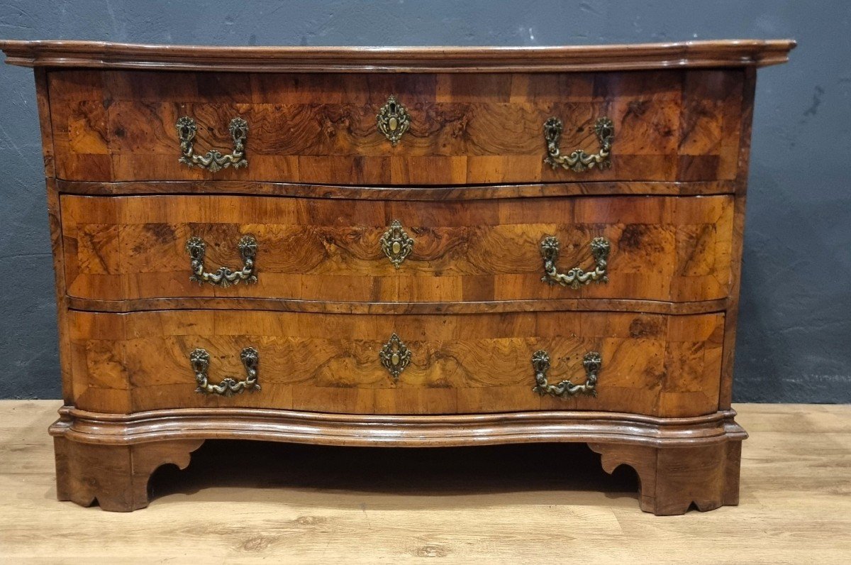 18th Century Walnut Chest Of Drawers From Verona: Elegance And Prestige For Your Home-photo-3