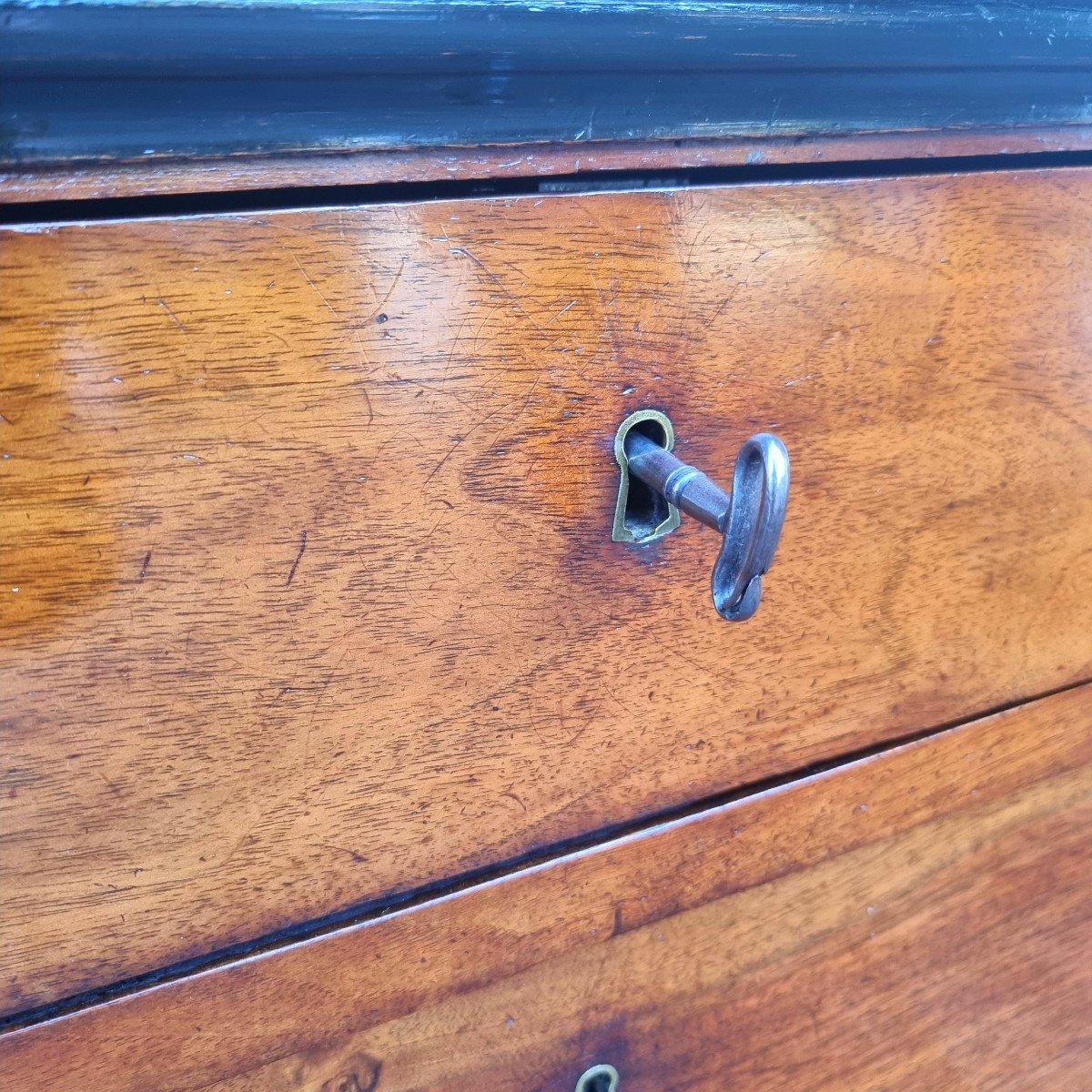 Pair Of Walnut Dressers 1810 First Empire-photo-5