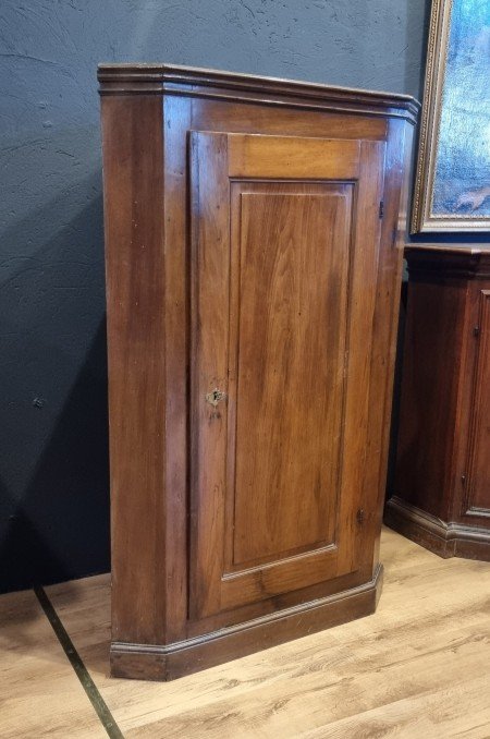 Cantonale - Walnut Corner Cabinet Early 19th Century-photo-2