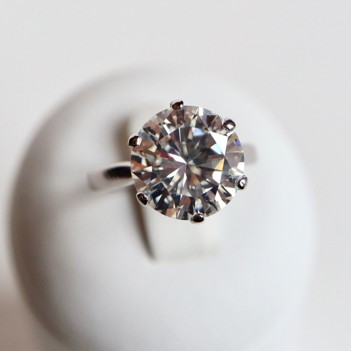 Bague Solitaire 5,23 carats or blanc-photo-1