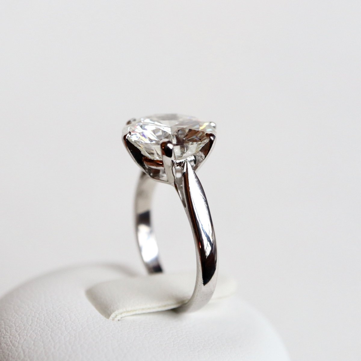 Bague Solitaire 5,23 carats or blanc-photo-3