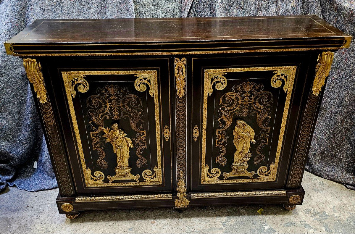 Juan Belfort Napoleon III Style Commode.-photo-5