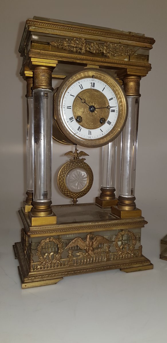 Clock In Werre Empire XIX-photo-4