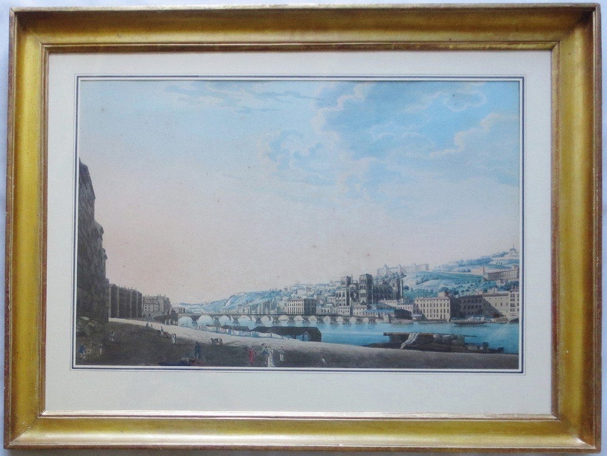 Views Of Lyon, Early Nineteenth Century.-photo-8