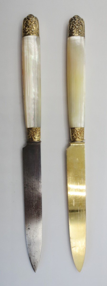 Travel Knives, 19th Century.-photo-2