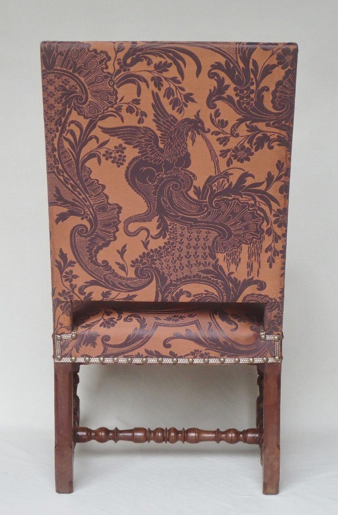 Paire De Fauteuils, époque Louis XIV. -photo-8