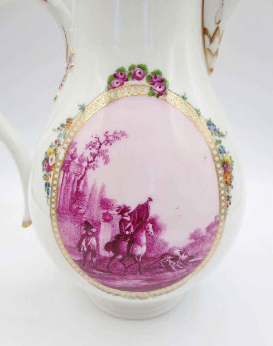 Meissen Porcelain Jug, 18th Century.-photo-2