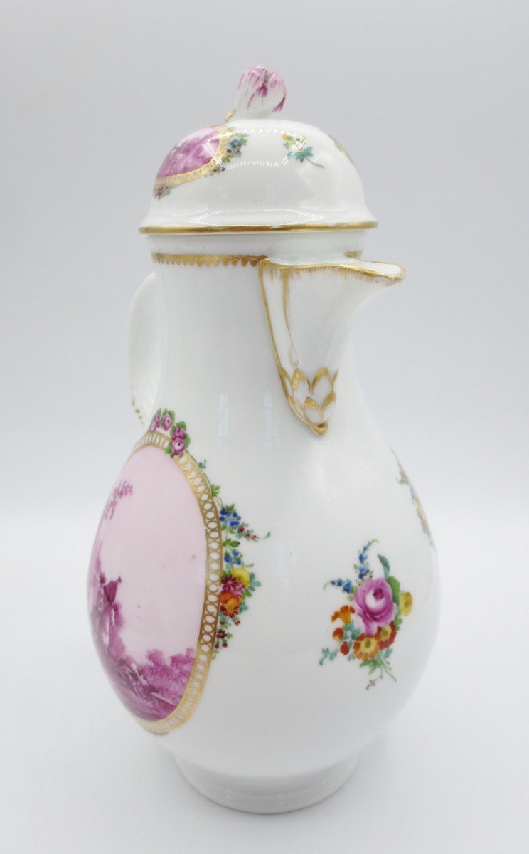 Meissen Porcelain Jug, 18th Century.-photo-3