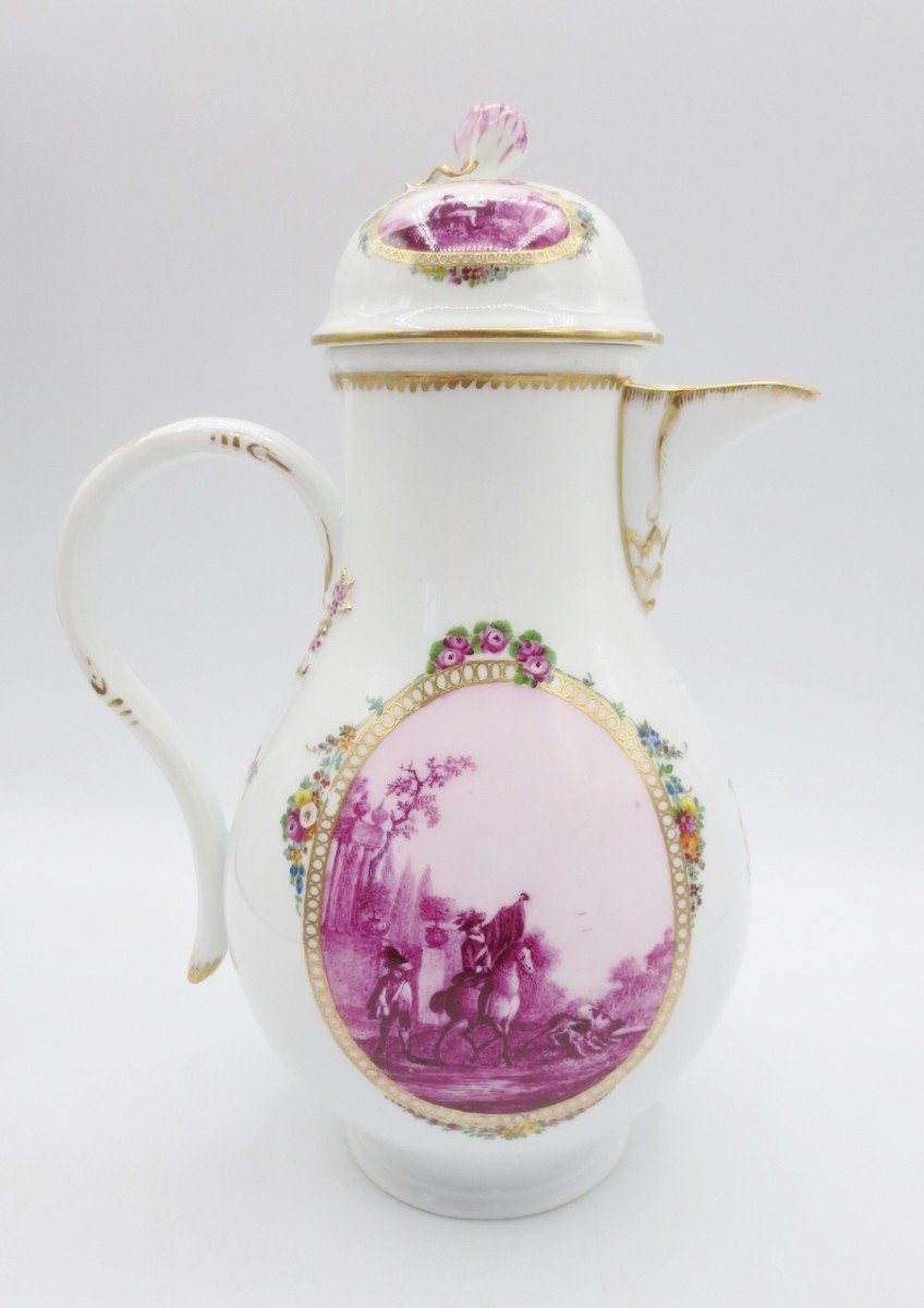 Meissen Porcelain Jug, 18th Century.