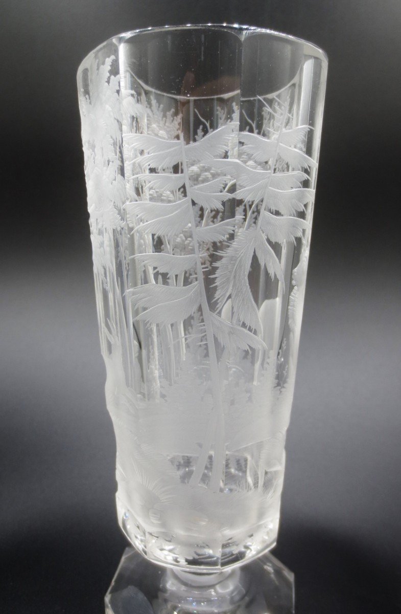 Bohemian Crystal Glass. Nineteenth Century.-photo-2