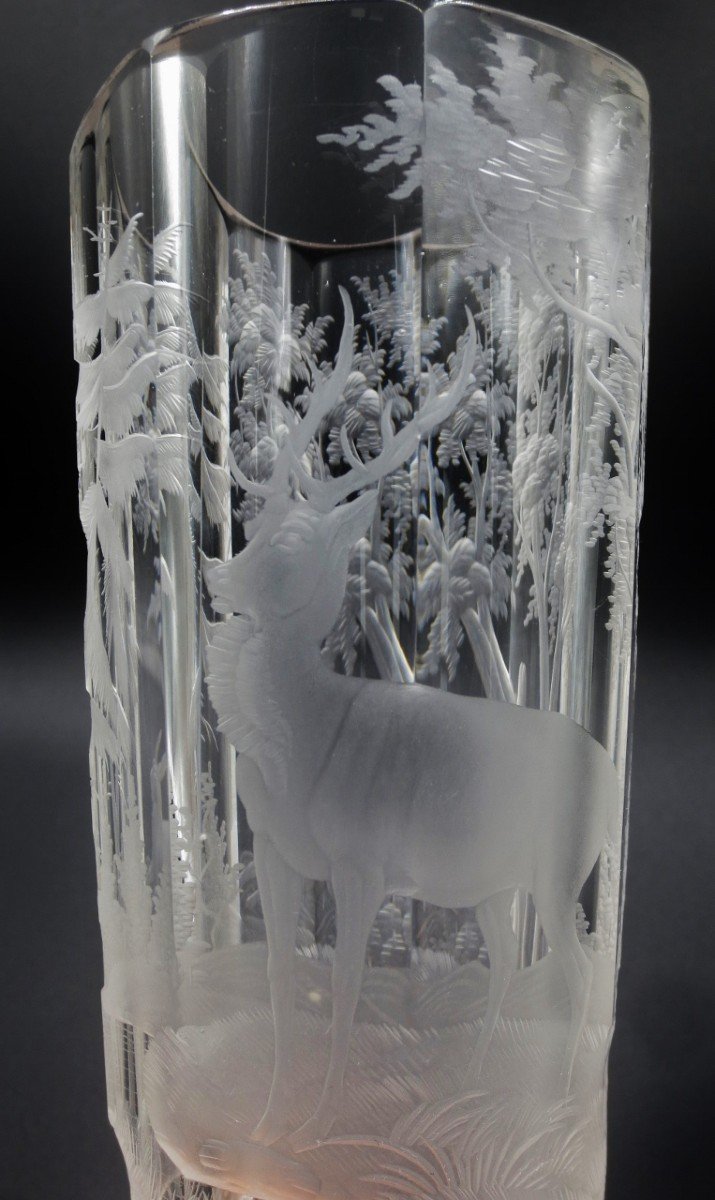 Bohemian Crystal Glass. Nineteenth Century.-photo-7