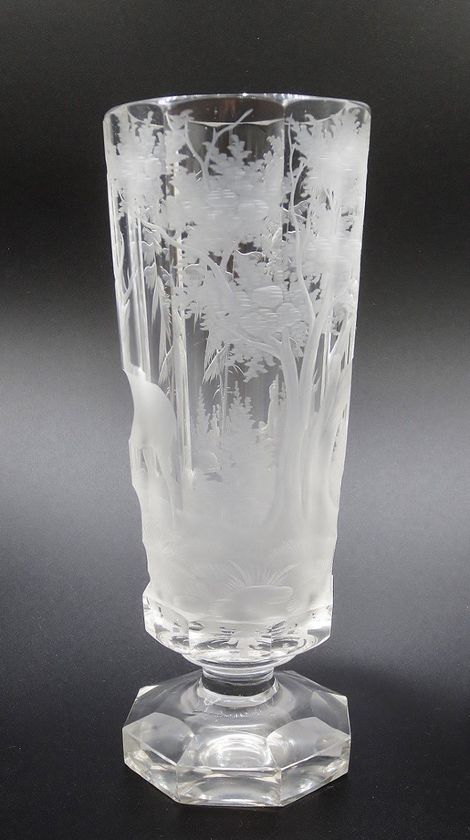 Bohemian Crystal Glass. Nineteenth Century.-photo-8