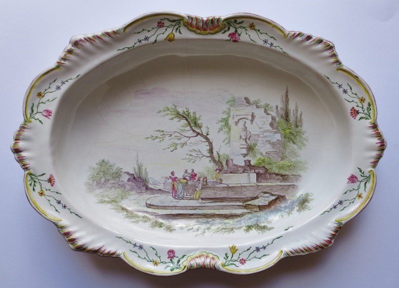 Dish In Marseille, Veuve Perrin, 18th Century.