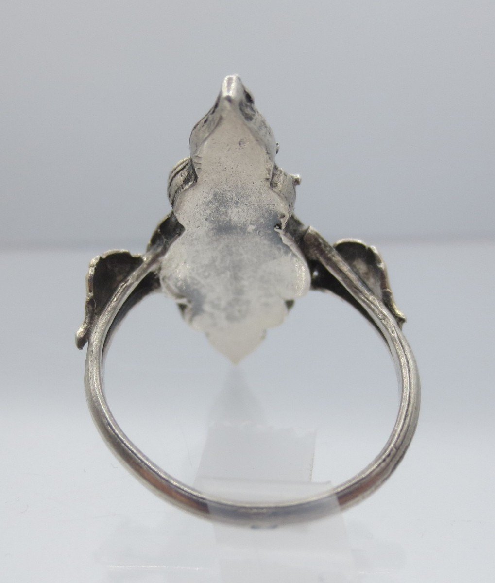  Marquise Ring, 19th Century. -photo-3