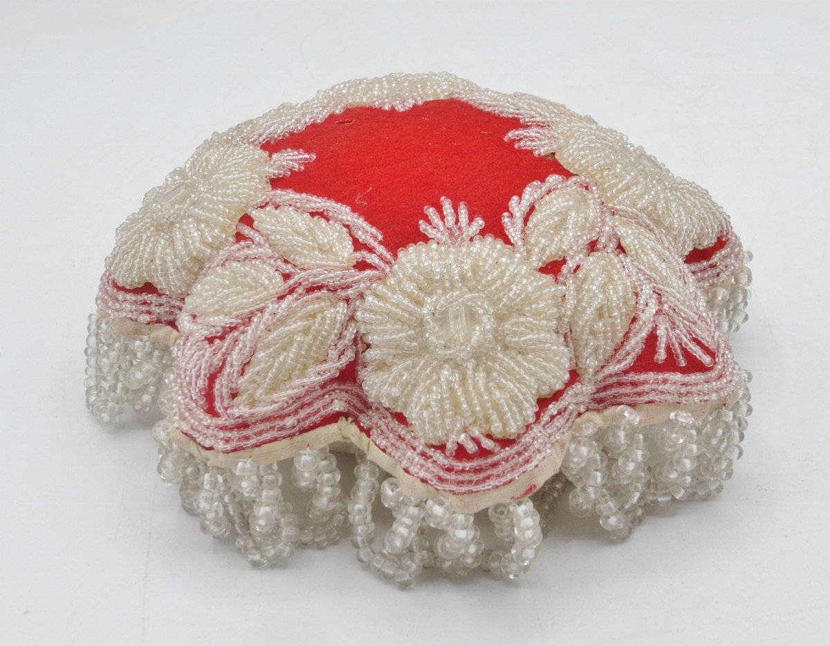 Coussin Iroquois, XIXe Siècle-photo-2