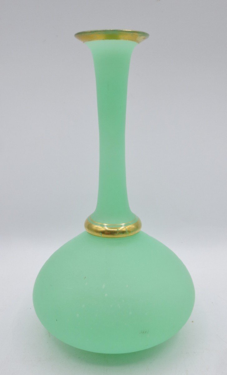 Opaline Bottle, 19th Century.-photo-3