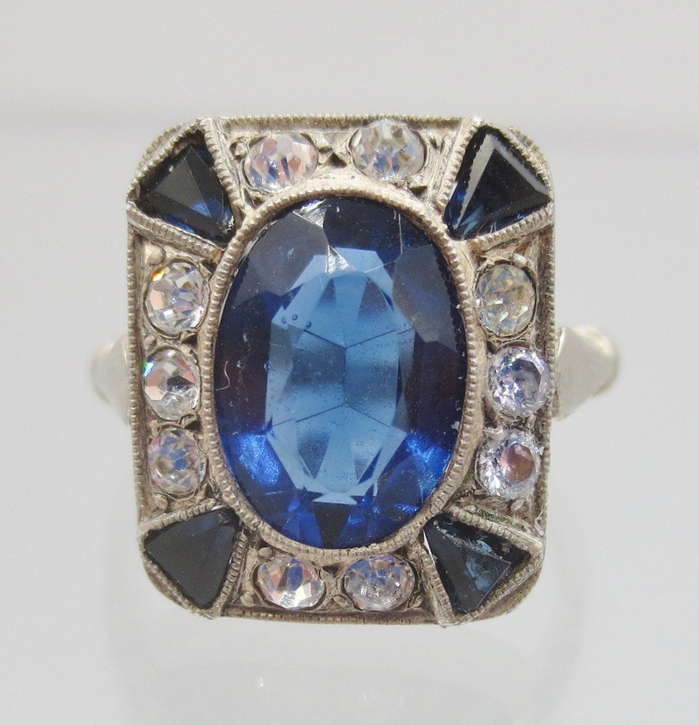 Art Deco Ring.  -photo-2