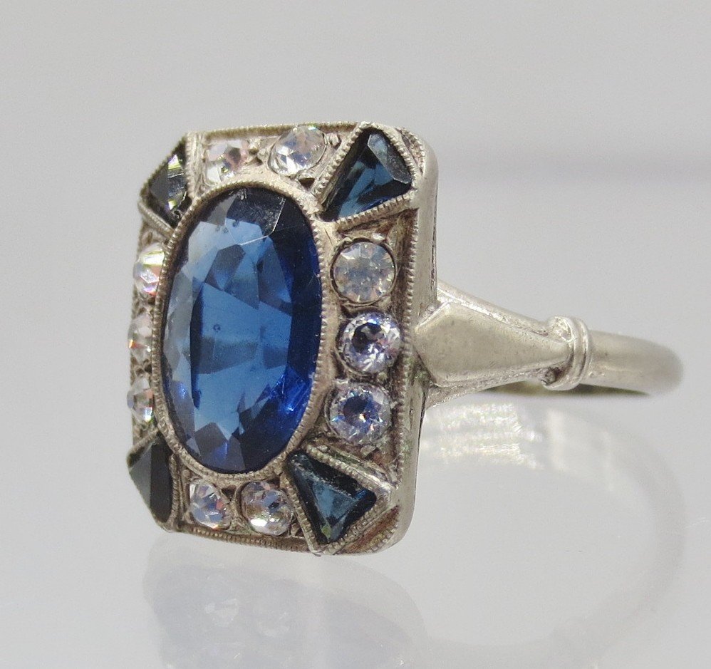 Art Deco Ring.  -photo-4