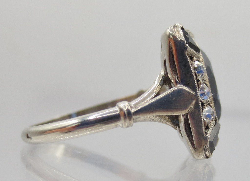 Art Deco Ring.  -photo-3