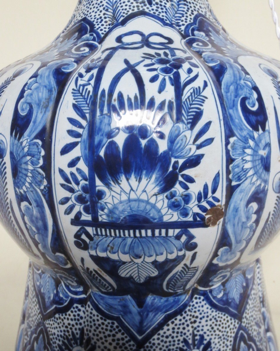 Delftware Lamp.-photo-3