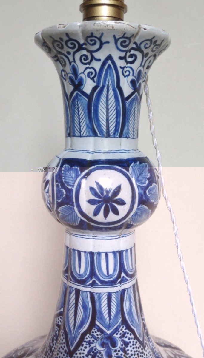 Delftware Lamp.-photo-1