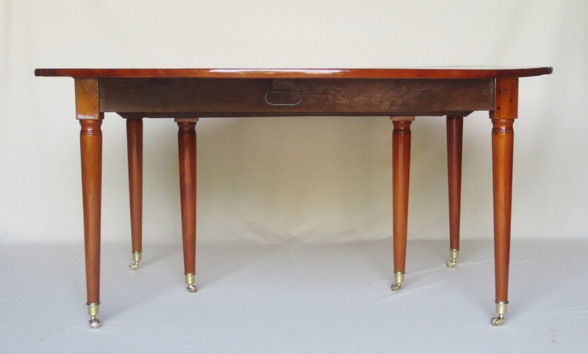 Louis XVI Period Dining Room Table. -photo-3