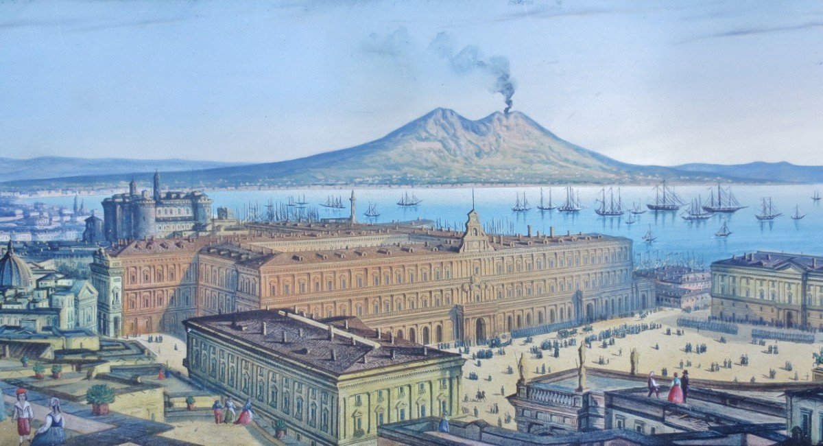 Panoramic View Of Naples    -photo-3