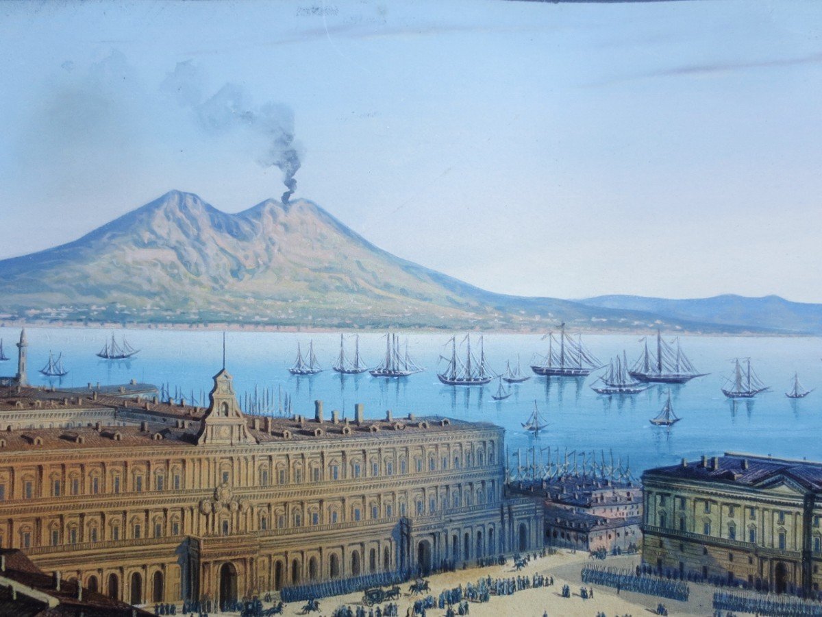 Panoramic View Of Naples    -photo-1