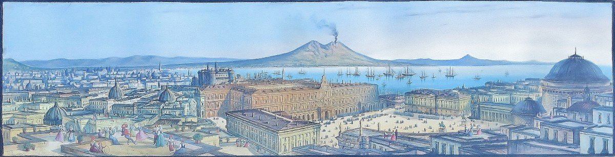 Panoramic View Of Naples    