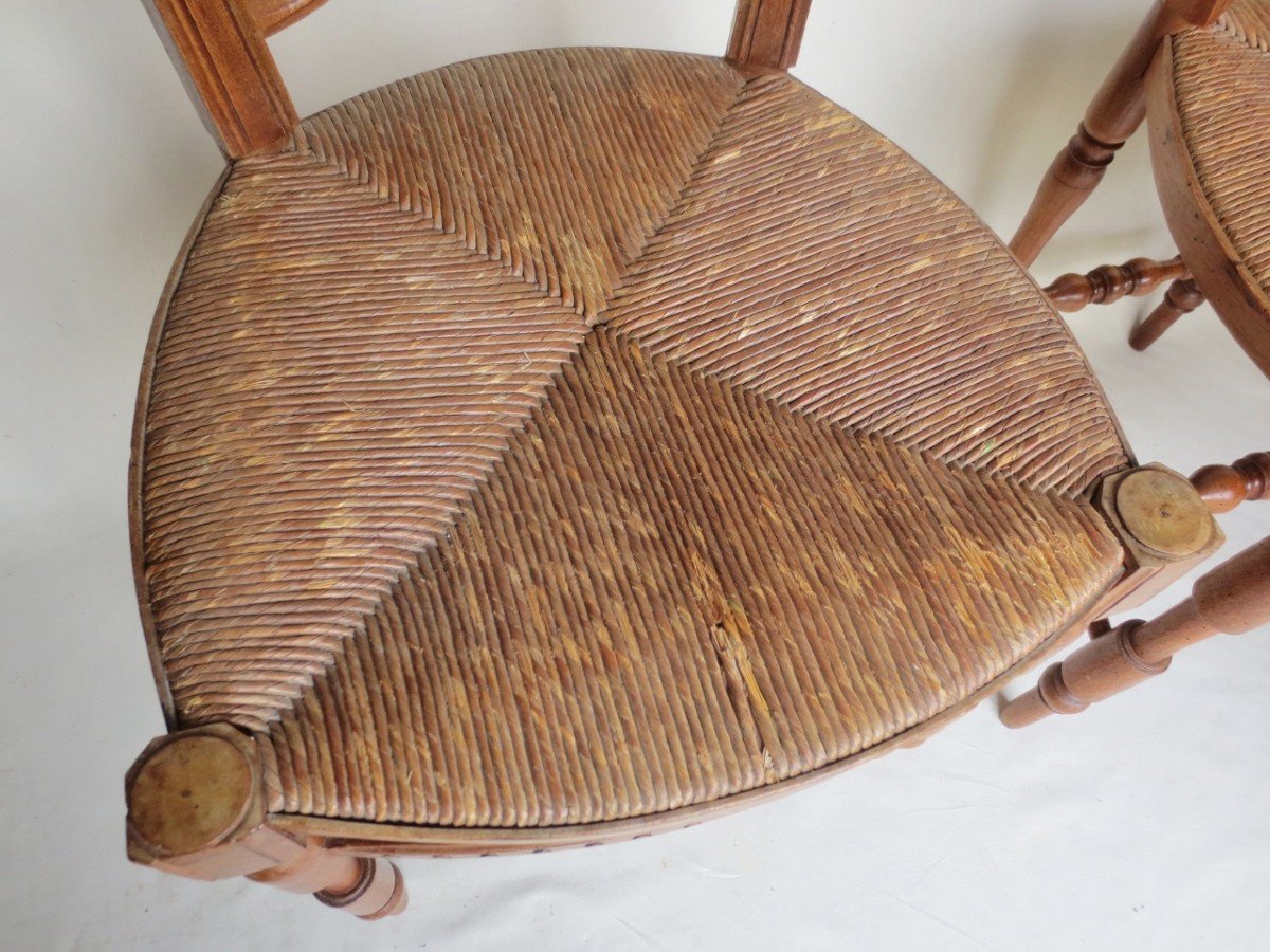 Eight Sheaf Back Chairs, Provence. -photo-2