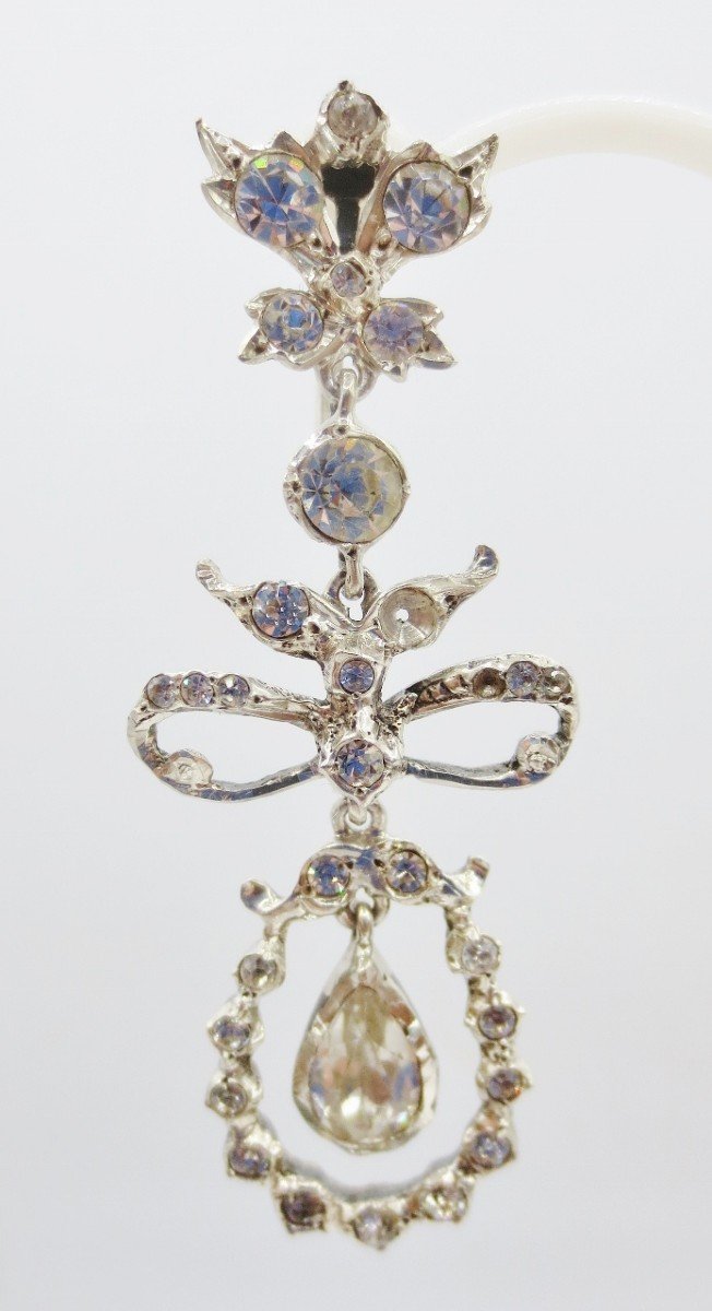 Pair Of Earrings, Late 19th Or Early 20th Century.-photo-3