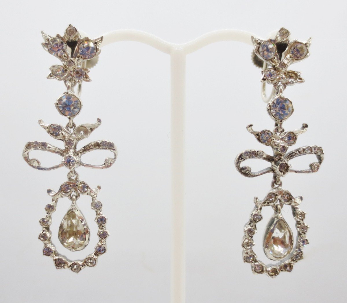 Pair Of Earrings, Late 19th Or Early 20th Century.-photo-1