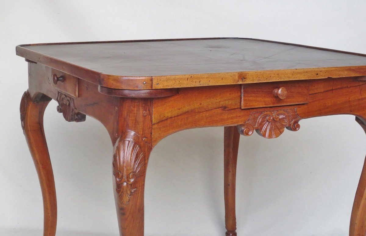 Lyonnaise Games Table, 18th Century. -photo-3