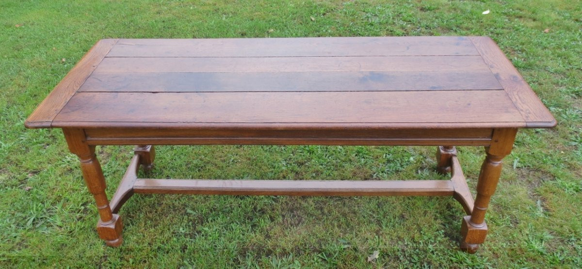 Farmhouse Table, Lorraine, 18th Century. -photo-6