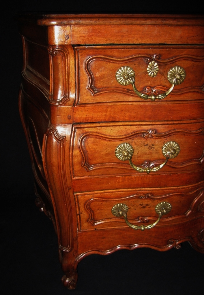 Commode Louis XV, XVIIIe Siècle.-photo-4