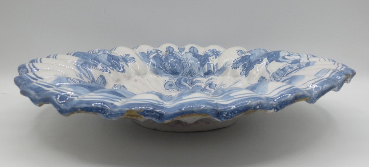 Earthenware Hollow Dish, Frankfurt Late 17th Century.-photo-6